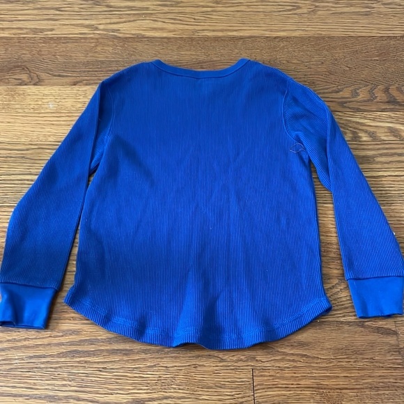 Old Navy Kid’s Waffle Long Sleeve Tops Size 6/7 - Picture 3 of 13